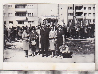 bnk foto - Ploiesti - Defilarea de 1 Mai 1967 - str Democratiei