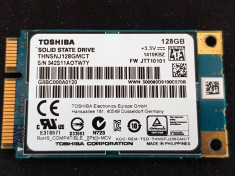 SSD 128GB Toshiba mSATA Intern foto