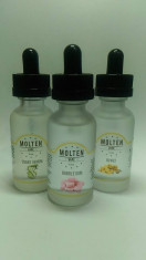 Lichide tigara electronica, Molten Vape, arome diverse, 0mg, 30ml foto