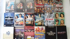 LOT 18 SERIALE DVD - Grey&amp;#039;s Anatomy + Sex and the city + Friends + foto