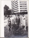 Bnk foto - Ploiesti - Vedere spre blocurile de pe str Jianu 1967, Alb-Negru, Romania de la 1950, Cladiri