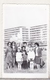 Bnk foto - Ploiesti - Vedere spre blocurile de pe str Jianu 1967, Alb-Negru, Romania de la 1950, Cladiri