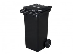 Pubela HDPE CLD 240L negru - Transport Inclus foto