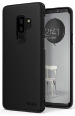Protectie Spate Ringke Slim pentru Samsung Galaxy S9 Plus (Negru) foto