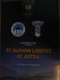 FC Slovan Liberec - Astra Giurgiu (7 august 2014)
