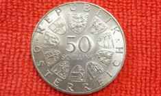 Austria 50 schilling 1978 AG XF foto