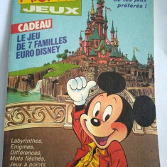 revista benzi desenate, franceza, Mikey Jeux, 1992, 50 pag, colectie