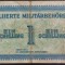 Bancnota ISTORICA 1 SCHILLING - AUSTRIA OCUPATIE MILITARA, anul 1944 *cod 608