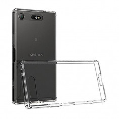 Husa de protectie slim CYOO Sony Xperia XZ1, (bulk), Clear foto