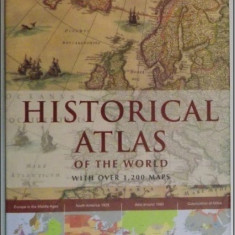 HISTORICAL ATLAS OF THE WORLD WITH OVER 1200 maps 512p format mare