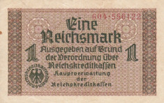 GERMANIA 1 reichsmark ND (1940-1945) VF!!! foto