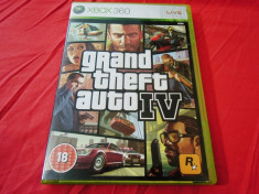 Joc Grand Theft Auto IV, GTA IV, XBOX360, original, alte sute de jocuri! foto
