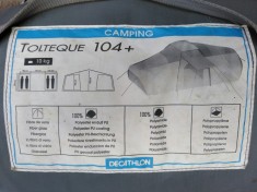 Cort 4 persoane,Tolteque 104+,Decathlon foto
