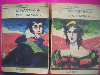 HOPCT STENDHAL MANASTIREA DIN PARMA 2 VOLUME -1977- 600 PAGINI foto