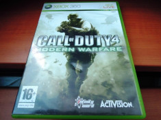Call of Duty 4 Modern Warfare, XBOX360, original! foto