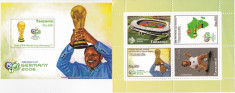 COLITE 2 buc. diferite NESTAMPILATE - 2006 FIFA WORLD CUP GERMANY foto