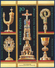 Ungaria, arta, obiecte de cult religios, 1987, MNH foto