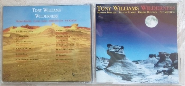 CD JAZZ: TONY WILLIAMS - WILDERNESS (w.MICHAEL BRECKER/METHENY/HANCOCK/S.CLARKE)