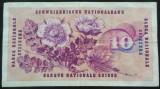 Cumpara ieftin Bancnota 10 FRANCI - ELVETIA, anul 1961 * Cod 368 - MAI RARA!