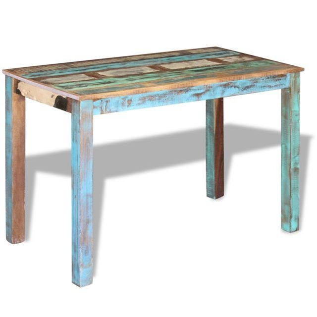 Masa bucătărie din lemn masiv reciclat, 115x60x76 cm Masa bucătărie din lemn masiv reciclat, 115x60x76 cm