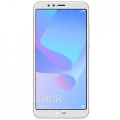 Telefon mobil Huawei Y6 2018, Dual SIM, 16GB, 4G, Gold foto