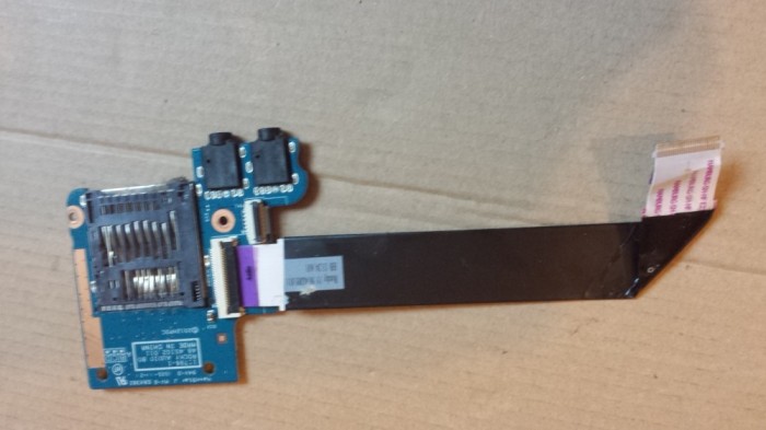 Modul card reader /placa de sunet HP ProBook 4540s 4545s 4440s 48.4si02.011 Modul card reader /placa de sunet HP ProBook 4540s 4545s 4440s 48.4si02.011