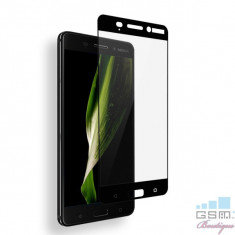 Geam Soc Protector Full LCD 4D Nokia 3 Negru foto