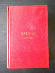 HONORE DE BALZAC - OPERE volumul 4 (1958, editie cartonata de lux) foto