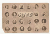 Carte postala Celebritati 1916, Necirculata, Printata