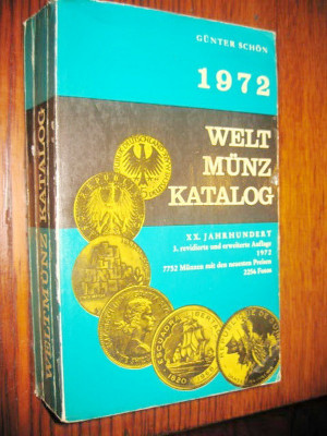 Battemberg-Catalog universal monede 1972 stare buna. foto