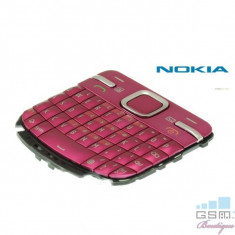 Tastatura Nokia C3 Roz foto