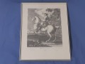 Tablou vechi gravura Johann Elias Ridinger (1698-1767)