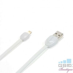 Cablu Lightning 8 Pin USB Data Sync Si Incarcare 1 Metru iPod Nano 7 Remax Original Alb foto