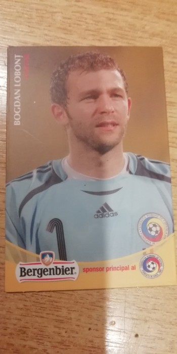 M3 C3 - Magnet frigider - tematica sport - fotbal - Bogdan Lobont