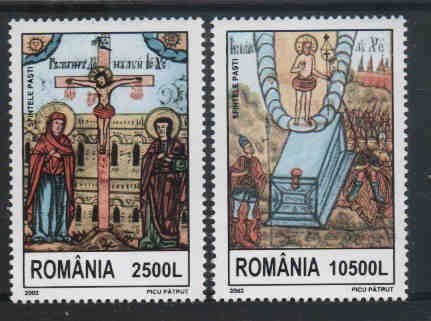 2002 Romania,LP 1583-Sfintele Pasti -MNH foto mare 2002 Romania,LP 1583-Sfintele Pasti -MNH foto mare