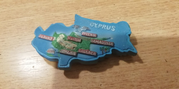 D4 - Magnet frigider - tematica turism - Cipru 1