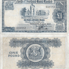 1947 (1 VII), 1 pound sterling (P-S644a.4) - Scoția! (CRC: 92%)
