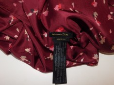 MASSIMO DUTTI ,ESARFA MATASE NATURALA foto