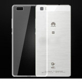 Husa Elegance Luxury TPU slim transparent pentru Huawei P8 Lite, Samsung