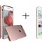 Pachet husa Elegance Luxury 3in1 Rose-Gold Apple iPhone 7 + folie sticla gratis