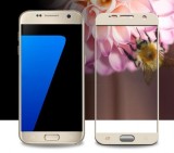 Folie Sticla 3D Aurie Samsung Galaxy J5 2017, Protectie Ecran Full GOLD, Anti zgariere