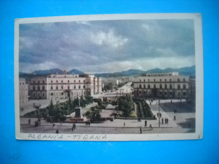 HOPCT 72386 ALBANIA TIRANA IN ANUL 1958 -CIRCULATA