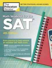 Math Workout for the SAT, 4th Edition: Extra Practice to Help Achieve an Excellent SAT Math Score, Paperback foto
