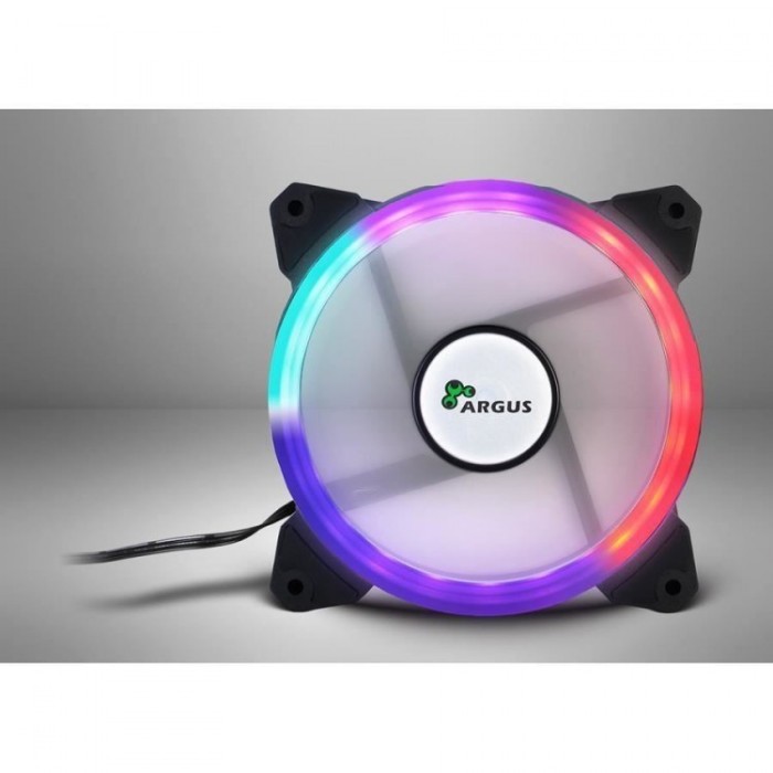 Ventilator Inter-Tech Argus RS01 , 120 mm , 1200 RPM , LED RGB foto mare Ventilator Inter-Tech Argus RS01 , 120 mm , 1200 RPM , LED RGB foto mare