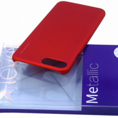 Husa Elegance Luxury X-LEVEL Metalic Red pentru Apple iPhone 7