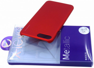 Husa Elegance Luxury X-LEVEL Metalic Red pentru Apple iPhone 7 foto