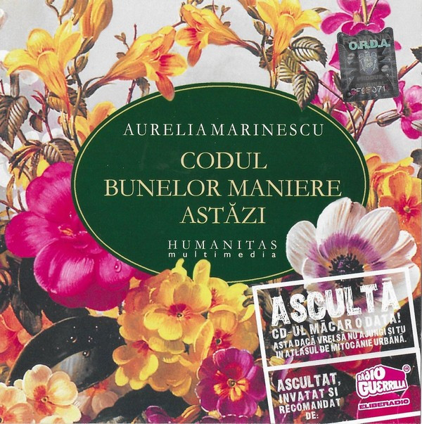 Aurelia Marinescu-Codul Bunelor Maniere Azi,cd,original