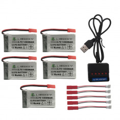 Baterie / Acumulator drona Syma LiPo 3.7v 1400mAh de mare capacitate foto