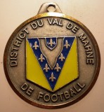 2.855 FRANTA MEDALIE SPORT FOTBAL VAL DE MARNE 1998 32mm