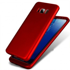 Husa FullBody Red pentru Samsung Galaxy S8 Plus, cu folie de protectie gratis